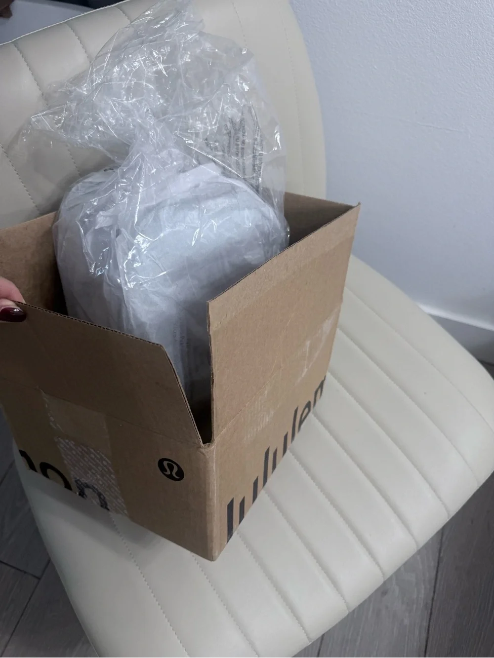 Lululemon clear backpack NWT